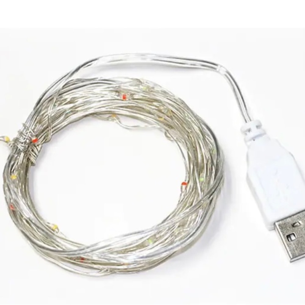 USB powered string lights